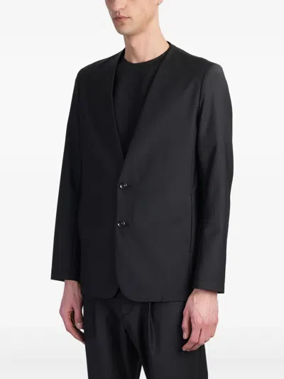 Attachment Blazer In Black Polyester In Black