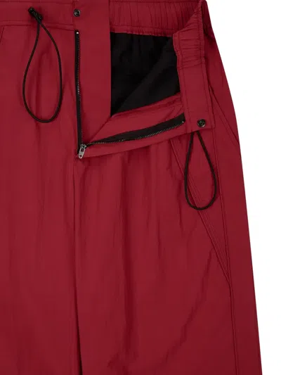 Studio Tomboy Drawstring Trousers In Red