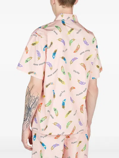 Human Made Feather Shirt In Pink