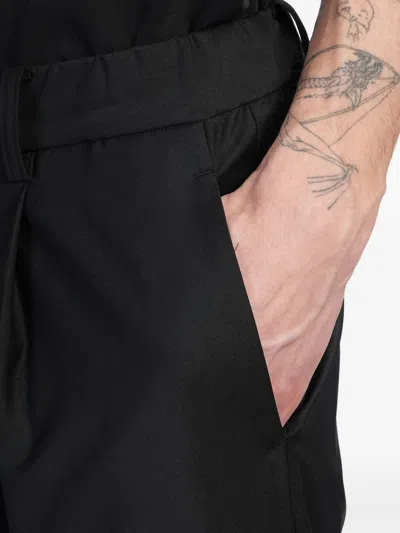 Attachment Pants In Blue Polyester In Black