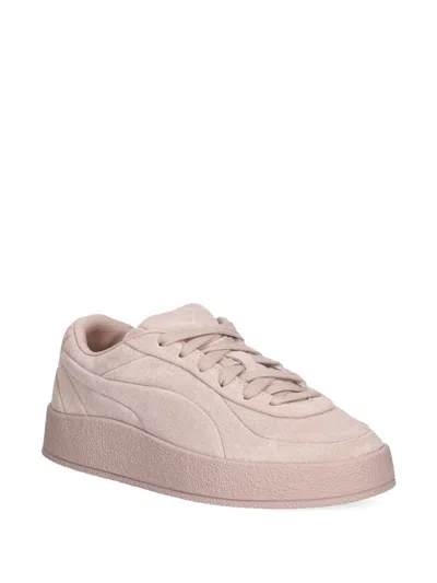 Puma Ca Luxe Elevated Platform Sneakers In Pink