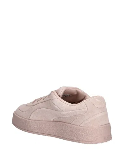 Puma Ca Luxe Elevated Platform Sneakers In Pink