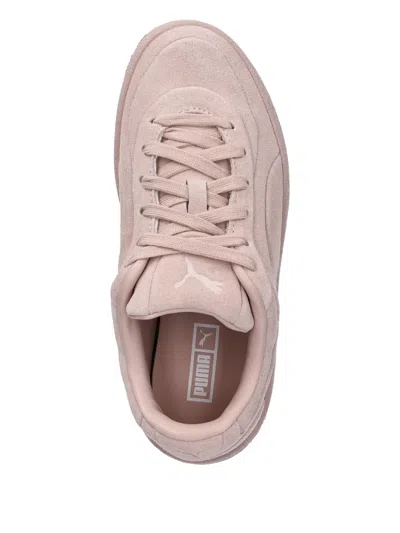 Puma Ca Luxe Elevated Platform Sneakers In Pink