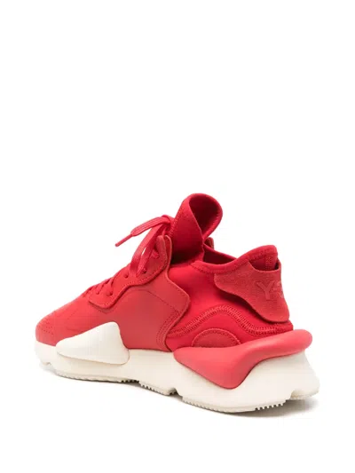 Y-3 Kaiwa Sneakers In Red