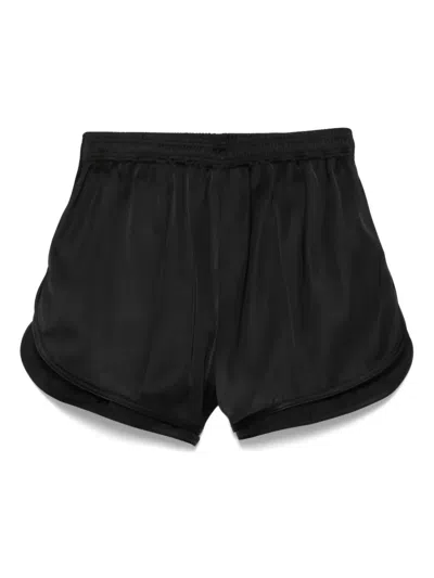 Jil Sander Double-face Shorts In Black