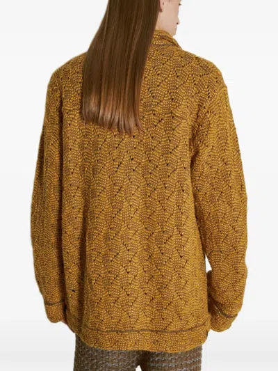 Isa Boulder Puzzle Work Jacket In Orange