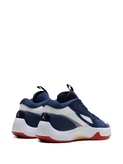 Jordan Zoom Separate "midnight Navy/university Gold" Sneakers In Blue