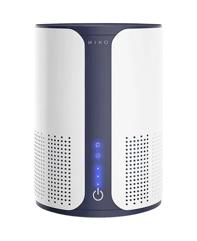 Miko Hepa Smart Air Purifier For Home With Essential Oil Diffuser In White