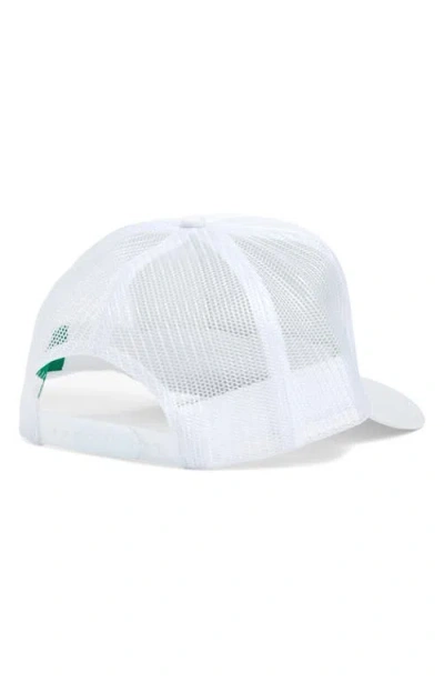 Friday Feelin ' Cowboys & Tequila Patch Trucker Hat In White