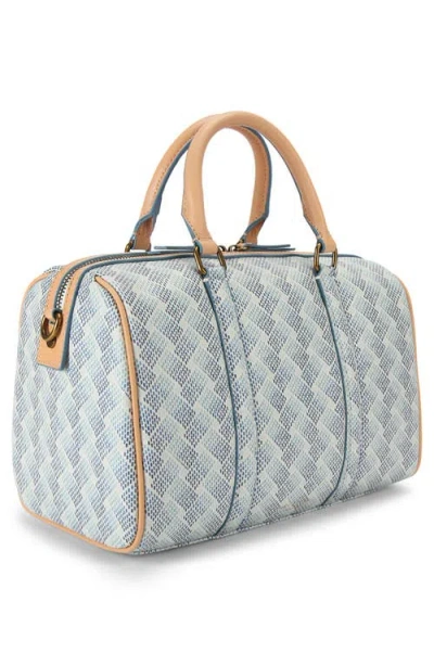 Kurt Geiger London Camden Boston Satchel In Open White