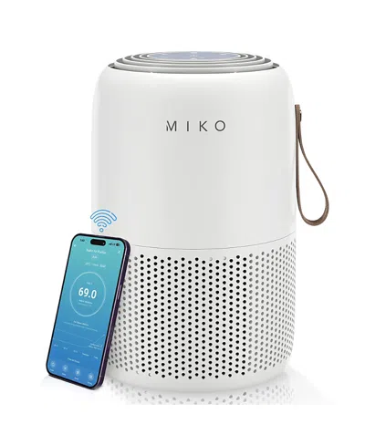 Miko Hepa Smart Air Purifier Up To 770 Sqft - App Controlled In White