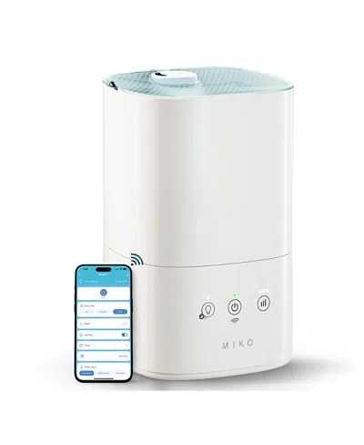 Miko Cool Mist Humidifier With App Control Breeze + In White