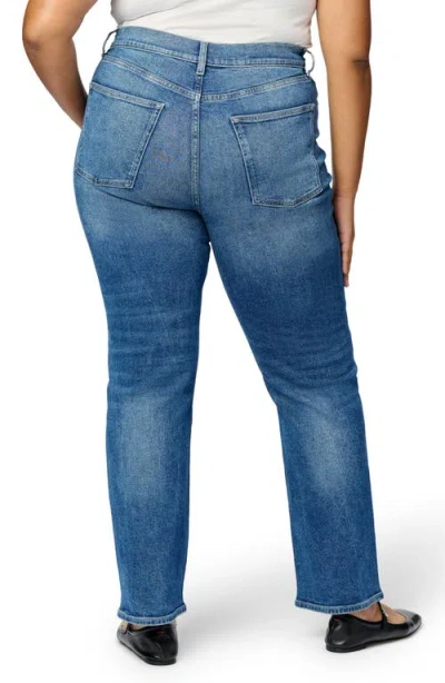 Warp & Weft Warp+weft Ase High Waist Straight Leg Jeans In Ever After