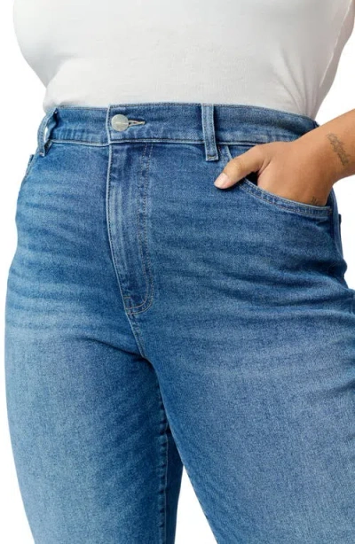 Warp & Weft Warp+weft Ase High Waist Straight Leg Jeans In Ever After