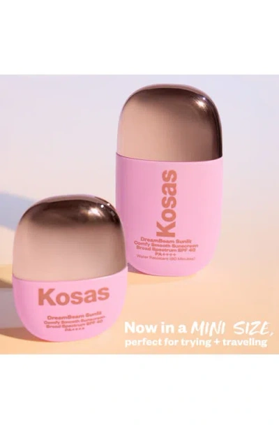 Kosas Dreambeam Comfy Smooth Sunscreen Broad Spectrum Spf 40 Sunlit In Sunlit - Mini
