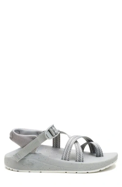 Chaco Cushz Toe Loop Sandal In White