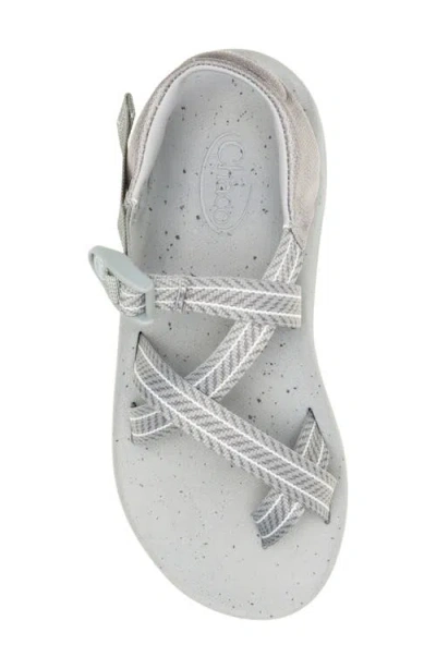 Chaco Cushz Toe Loop Sandal In White