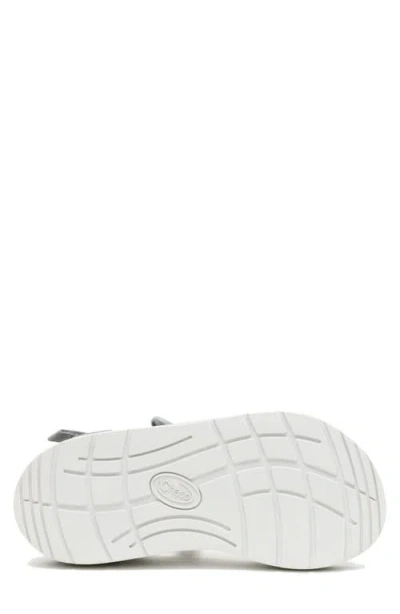 Chaco Cushz Toe Loop Sandal In White
