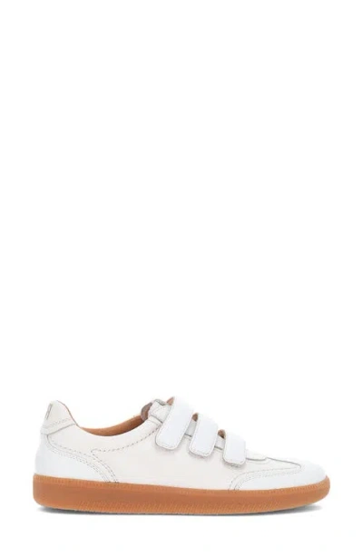 Frye Milly 3 Strap Low Top Sneaker In White