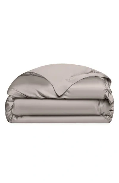 Cozy Earth Wrinkle Resistant Duvet Cover In Driftwood