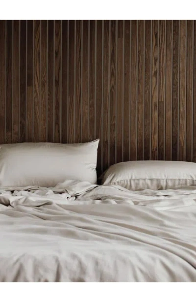 Cozy Earth Wrinkle Resistant Duvet Cover In Driftwood