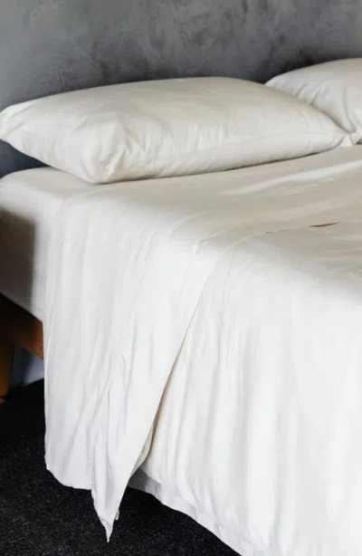 Cozy Earth Wrinkle Resistant Duvet Cover In Oat