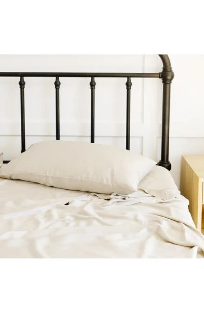 Cozy Earth Wrinkle Resistant Duvet Cover In Oat