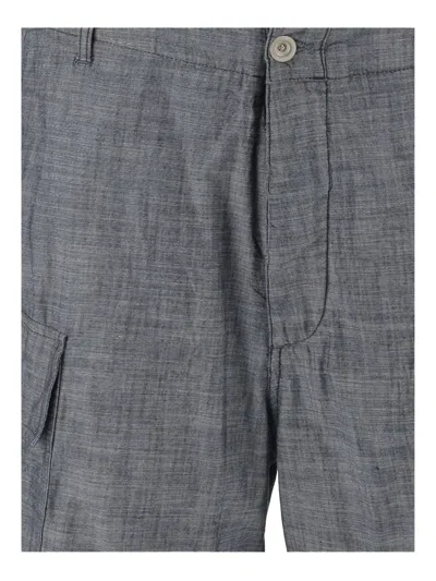 C.p. Company C.p.company Cargo Shorts In Chambray In Blue