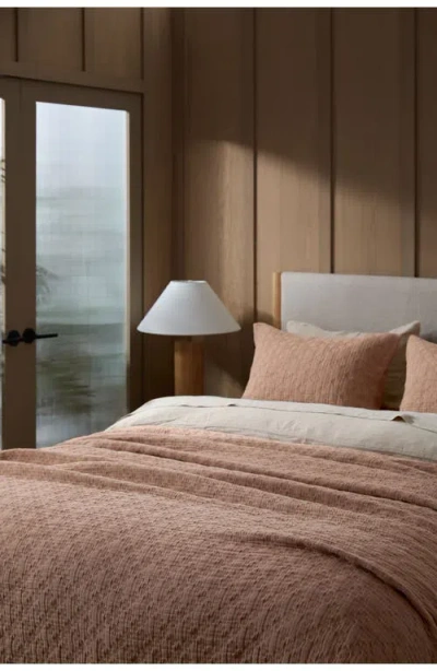 Parachute Desert Set Of 2 Cotton Shams In Adobe