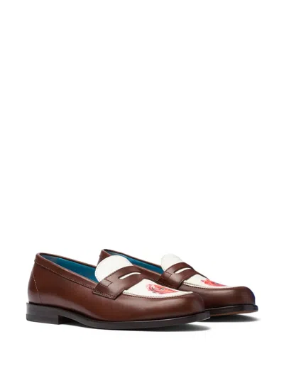 Scarosso Trumpet For Her Loafers In Brown