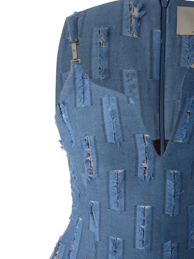 Misci Belize Dress In Blue