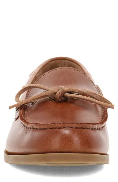 Frye Men's Mason Leather Boat Shoes In Brown