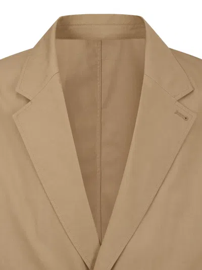 Studio Tomboy Structured Blazer In Brown