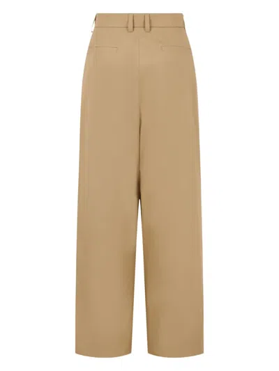Studio Tomboy Tailored High-waisted Trousers In Neutrals
