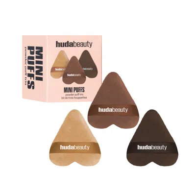 Huda Beauty Mini Puffs Powder Puff Trio | ModeSens