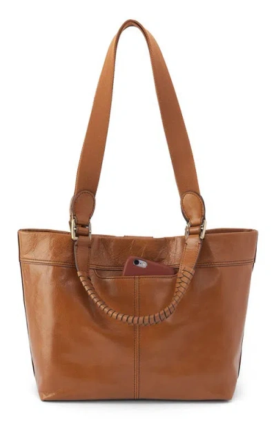 Hobo Medium Romy Leather Tote In Truffle