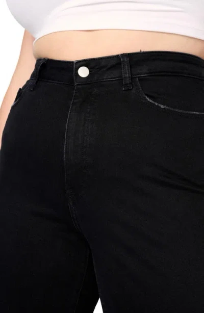 Warp & Weft Nce Plus Wide Leg Jean In Inkwell