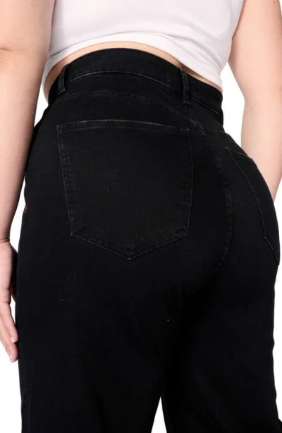 Warp & Weft Nce Plus Wide Leg Jean In Inkwell