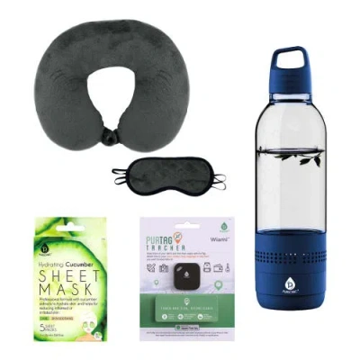 Pursonic Ultimate Summer Travel & Beauty Bundle Hydration, Relaxation & Skincare Essentials In Multicolor