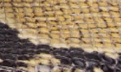 Yosi Samra Kaia Slingback Kitten Heel Sandal In Python