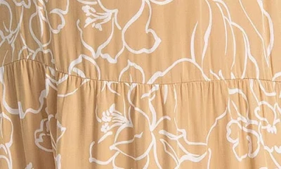 Pietro Brunelli Maternity Button Down Maternity Dress In Brown