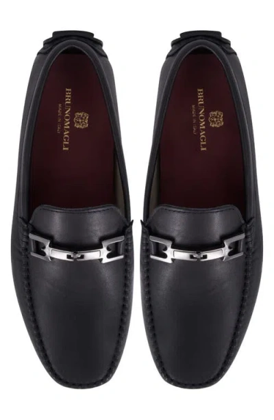 Bruno Magli Taso Bit Driving Loafer In Black