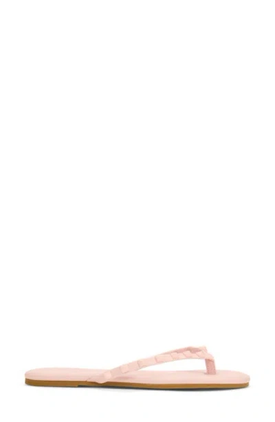 Yosi Samra Rivington Stud Flip Flop In Ballet Pink