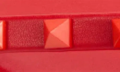 Yosi Samra Rivington Stud Flip Flop In Red