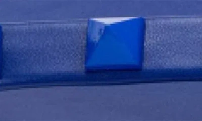 Yosi Samra Rivington Stud Flip Flop In Cobalt