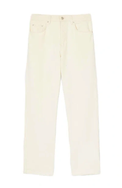 Sandro Regular Fit Jean In Ecru In Ivory.