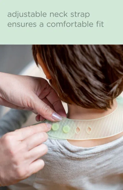 Olababy 2-pack Silicone Bibs In Blueberry/pearl