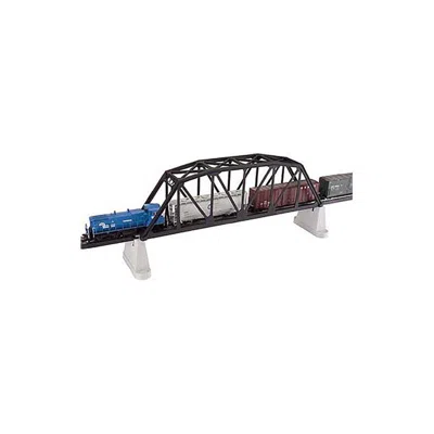 Atlas 18 In. Ho Code 83 Truss Bridge - Black