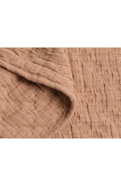Parachute Desert Cotton Jacquard Coverlet In Adobe