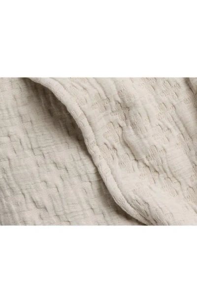 Parachute Desert Cotton Jacquard Coverlet In Bone